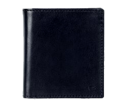Раскладной (bi-fold) кошелек «Compact» (black) черный