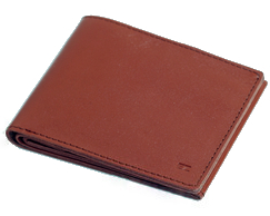 Раскладной (bi-fold) кошелек «Slim» (brown) коричневый